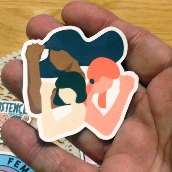 Stickers for laptop, computer, crafts - Empowered Women Theme - Picture 8 of 8